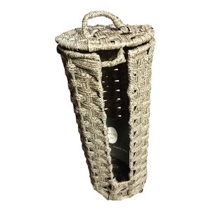 Freestanding Toilet Paper Holder with Lid